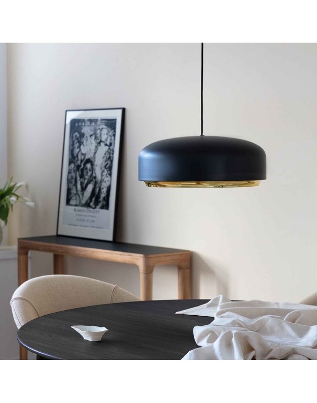 VALGOMOJO STALAS COMFORT CIRCLE | Black Oak