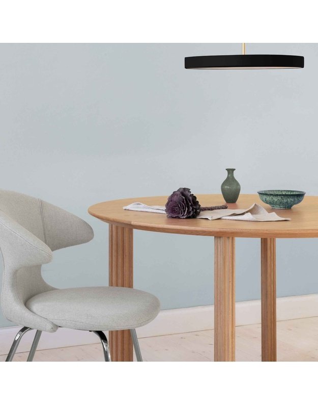 VALGOMOJO STALAS COMFORT CIRCLE | Black Oak