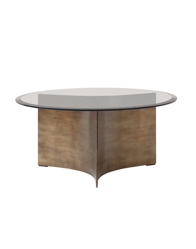 SIDE TABLE ARC LOW | BRASS +sizes