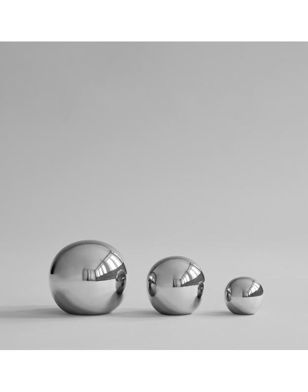 GALLERY BALLS Set of 3 | Chrome