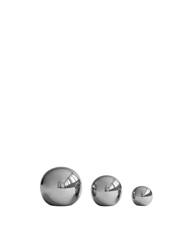 GALLERY BALLS Set of 3 | Chrome