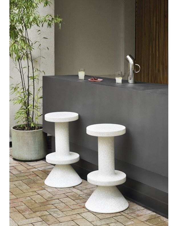 BIT WHITE BARSTOOL | +sizes