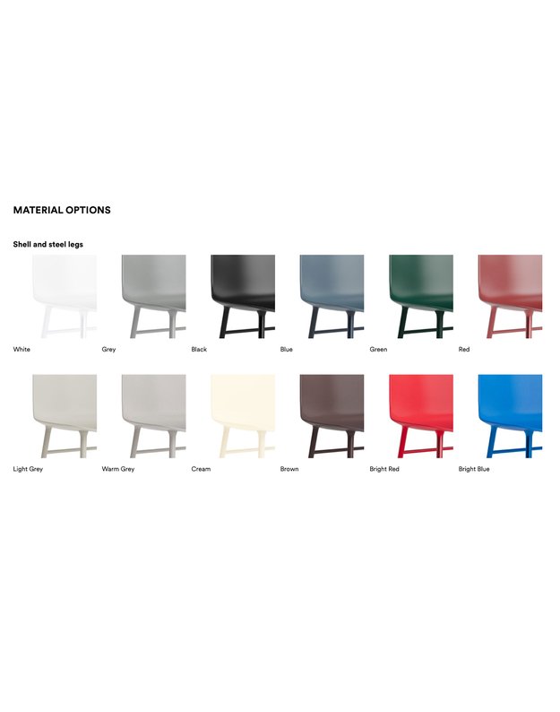 FORM CHAIR SWIVEL 4L | +colours