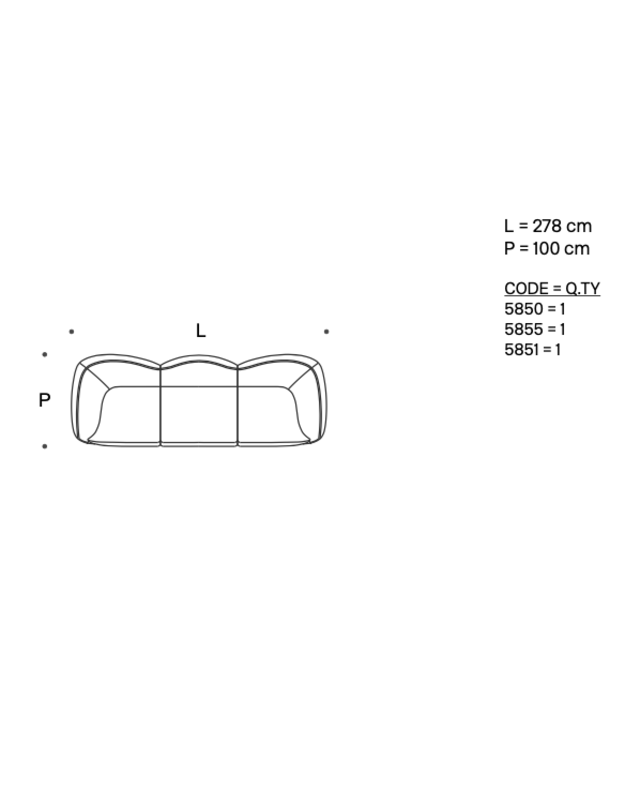 SOFA VELA PIPING by Zanellato/Bortotto 6