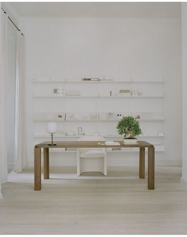 VALGOMOJO STALAS ATLAS | natural oak + dydžiai 7