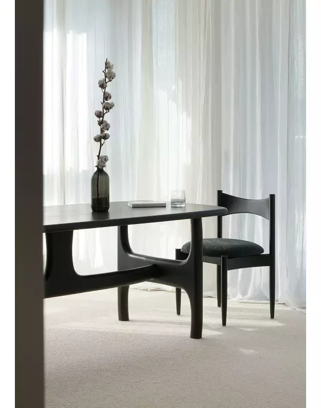 KEMI CHAIR | Black oak 1