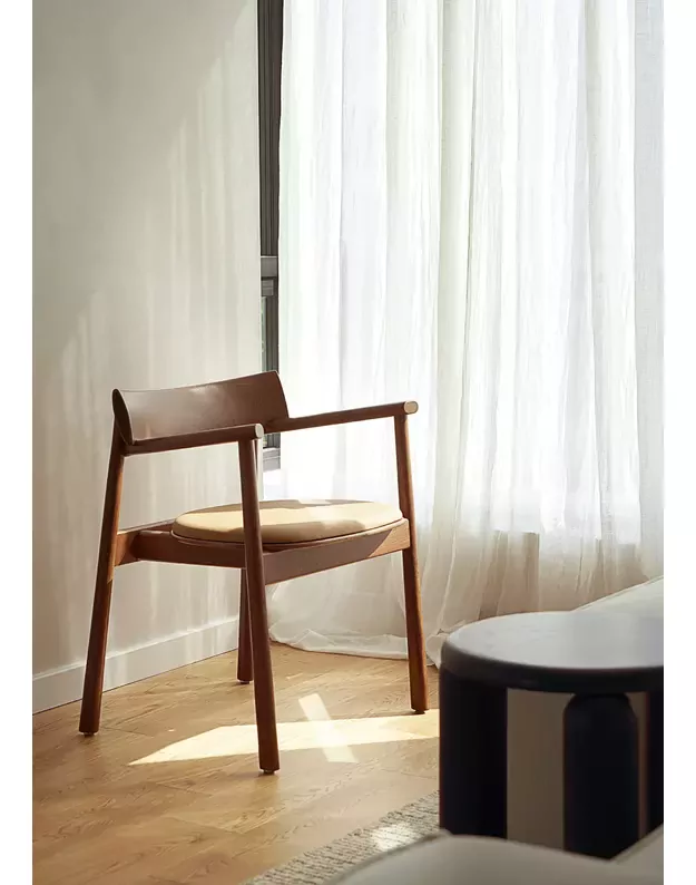 ELIPSA SOFT CHAIR | Dark brown oak 9