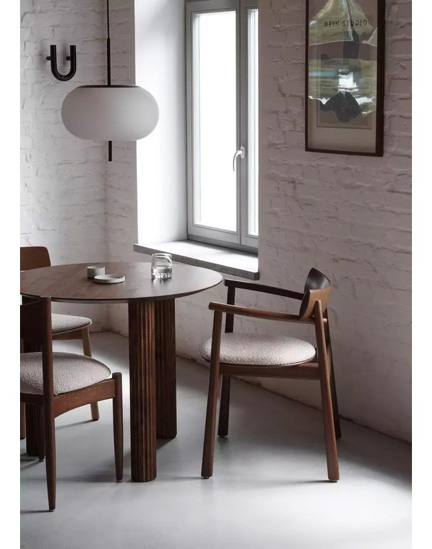 KĖDĖ ELIPSA SOFT | Dark brown oak 1