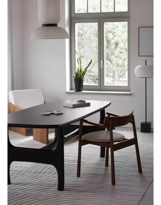 ELIPSA SOFT CHAIR | Dark brown oak 1