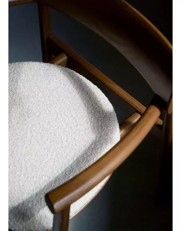 ELIPSA SOFT CHAIR | Dark brown oak 5