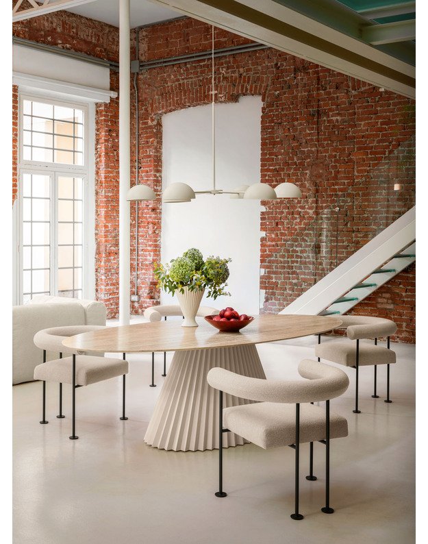 STALAS PLISSE ELLIPTICAL | +spalvos 1