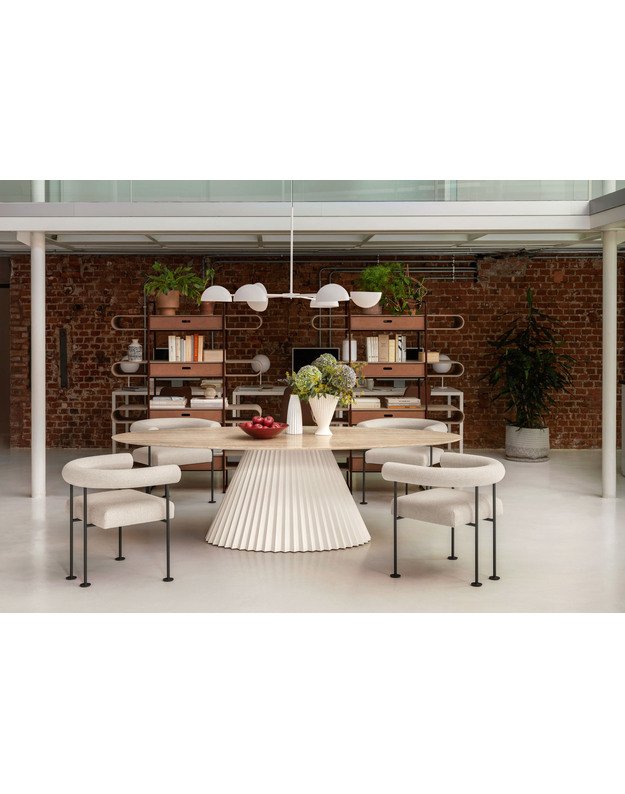 STALAS PLISSE ELLIPTICAL | +spalvos 2