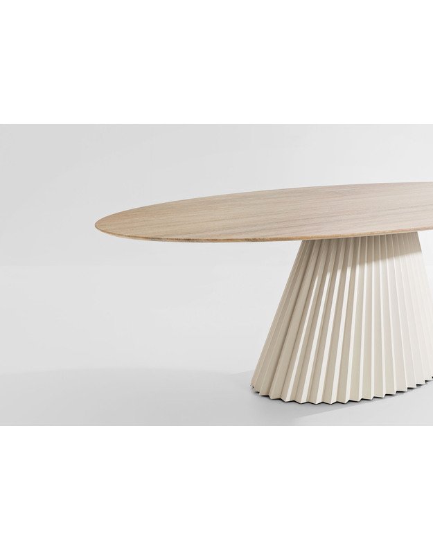 STALAS PLISSE ELLIPTICAL | +spalvos 3