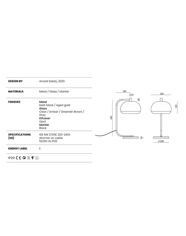 STALINIS ŠVIESTUVAS CLOUD | +spalvos 2