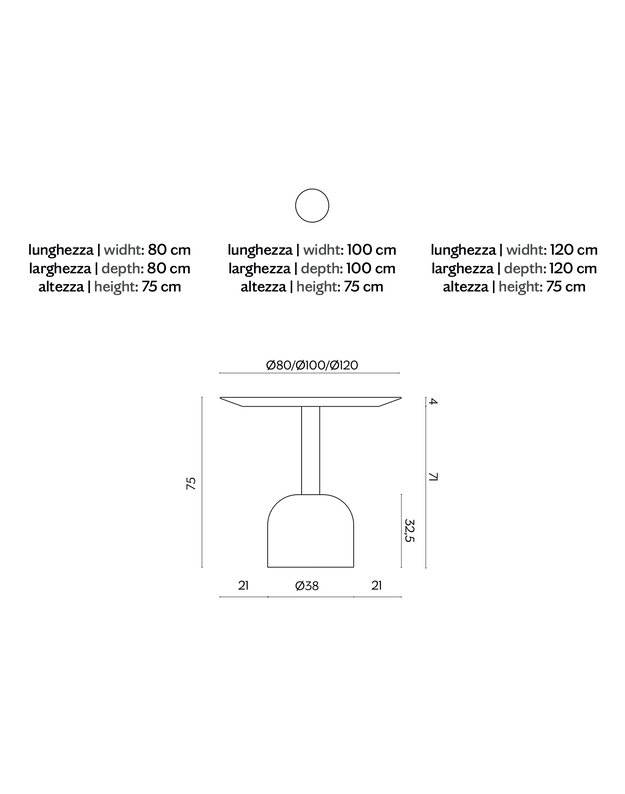 ILLO TABLE | +sizes 11
