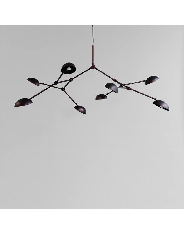 DROP CHANDELIER BURNED BLACK 4