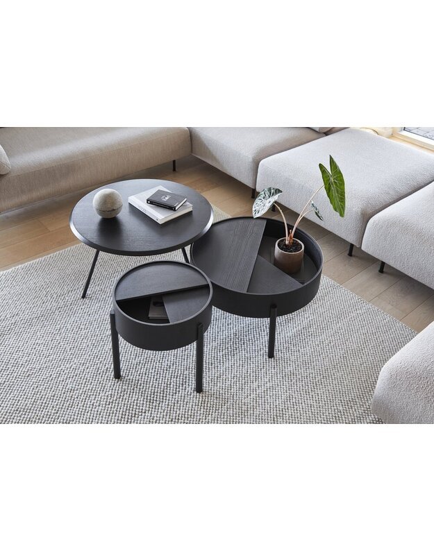 COFFEE TABLE ARC | black ash 1