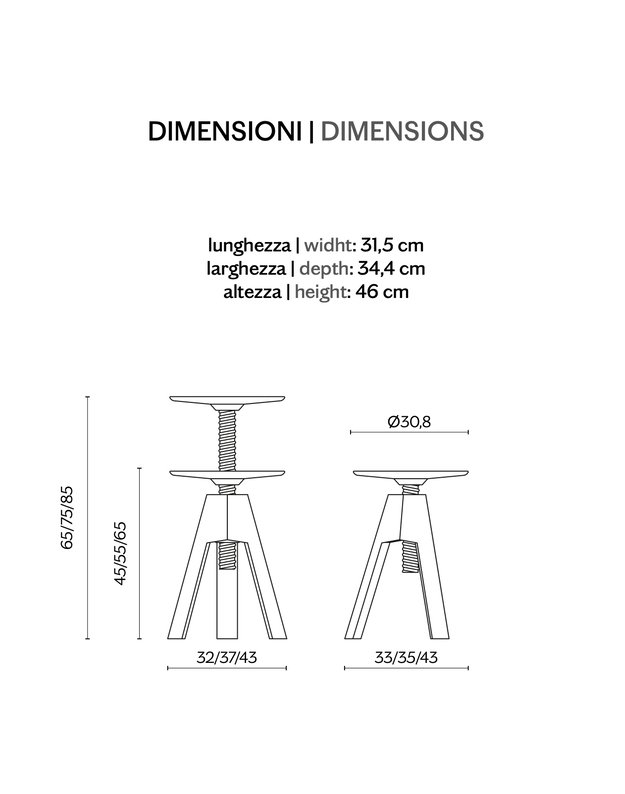 VITOS STOOL | +colours 7