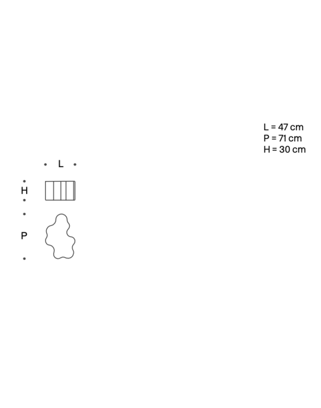TEATRO MAGICO LOW TABLE by 967 Arch | Low table H30 15