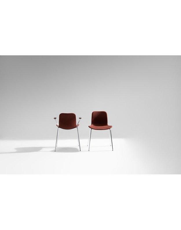 LANGUE UPHOLSTERY chair | chrome | +colours 5