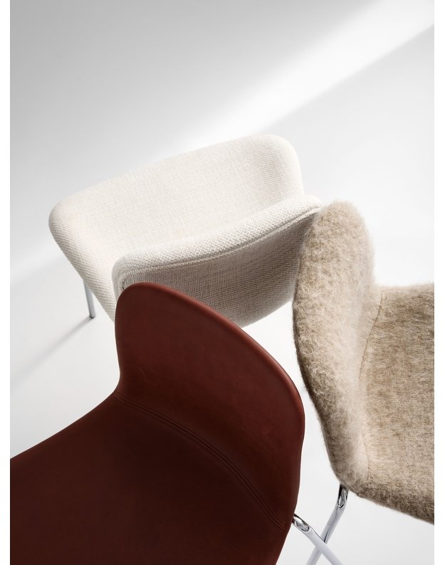 LANGUE UPHOLSTERY chair | chrome | +colours 1