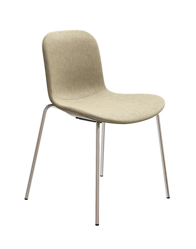 LANGUE UPHOLSTERY chair | chrome | +colours