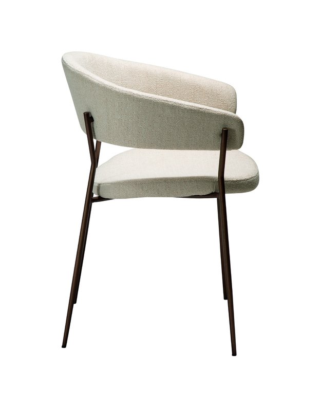 REBOOT kėdė | Simply beige boucle | Brass 2