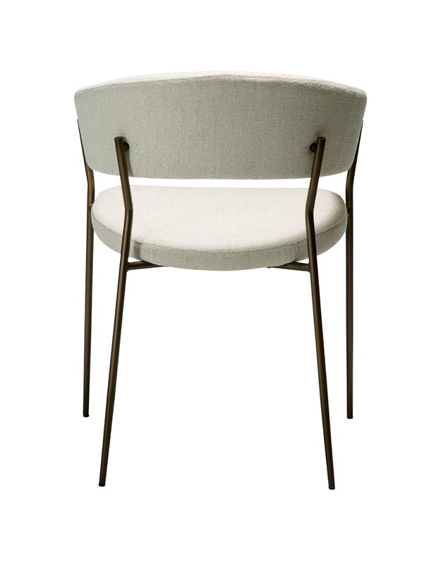 REBOOT kėdė | Simply beige boucle | Brass 3