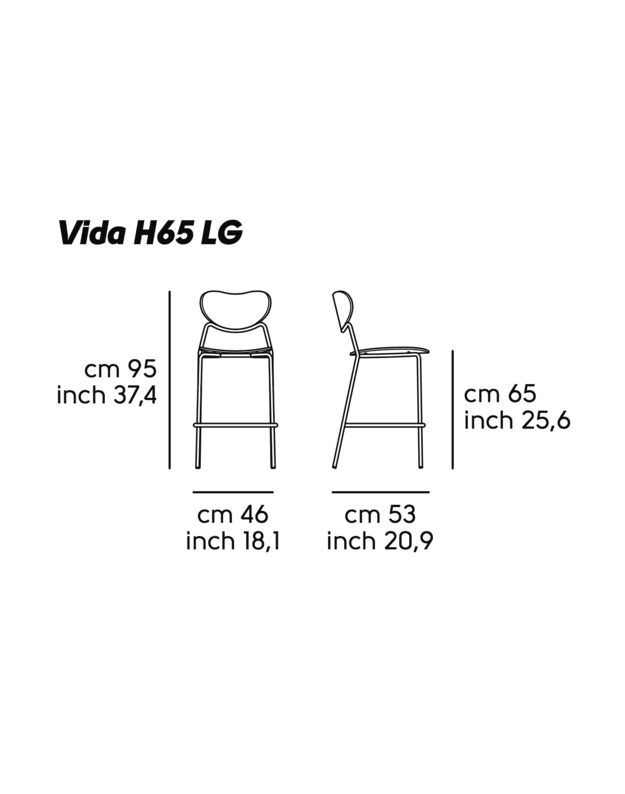 BARO KĖDĖ VIDA M LG | +spalvos