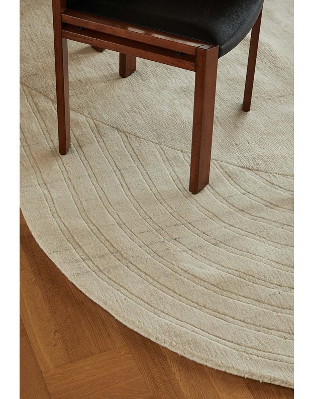 CIRCULAR BONE WHITE kilimas