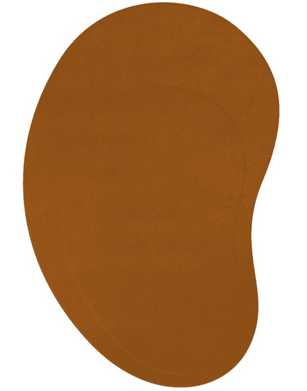 Residue Dark Ochre kilimas