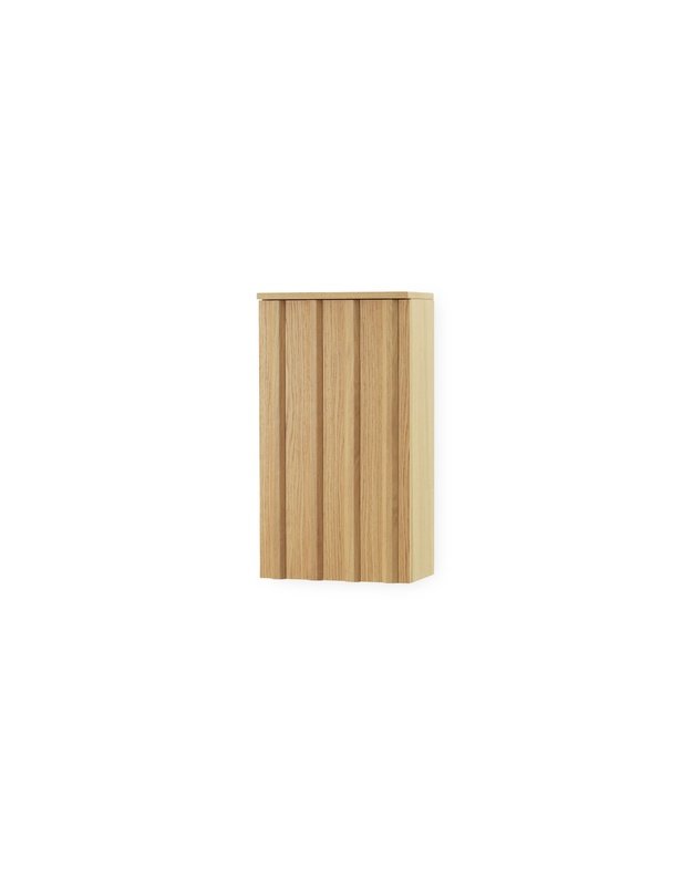 RIB WALL CABINET | Oak