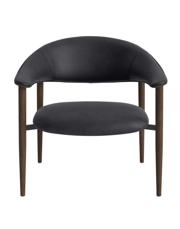 RAVISH LOUNGE CHAIR | Raven Black