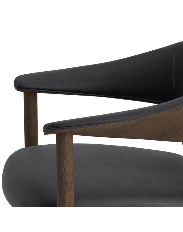 RAVISH LOUNGE CHAIR | Raven Black