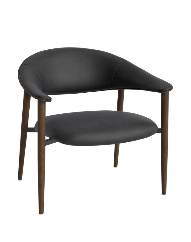 RAVISH LOUNGE CHAIR | Raven Black