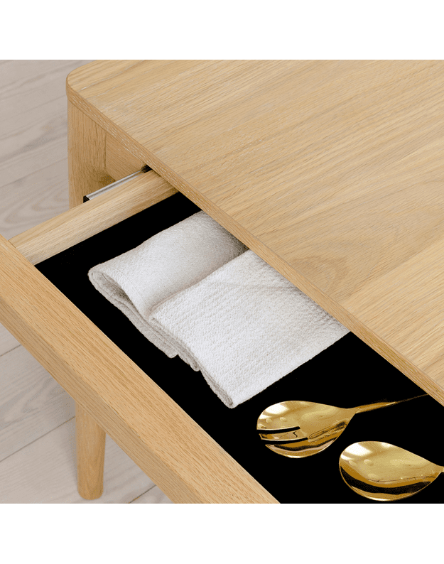 HEART'N'SOUL EXTENDABLE DINING TABLE 200/300 | Oak