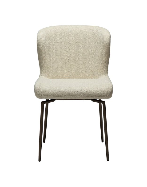 GLAM SWIVEL chair | frosted almond boucle