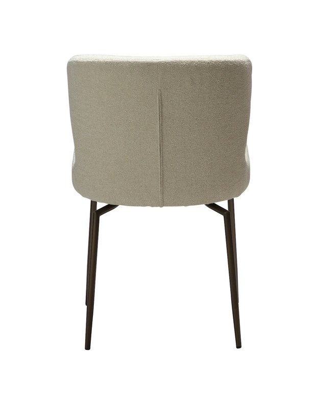 GLAM SWIVEL chair | frosted almond boucle