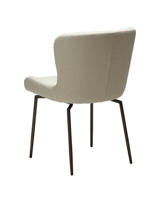 GLAM SWIVEL chair | frosted almond boucle