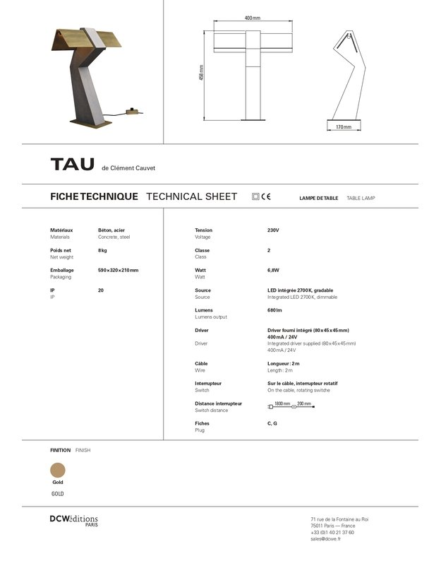 TAU TABLE LAMP 