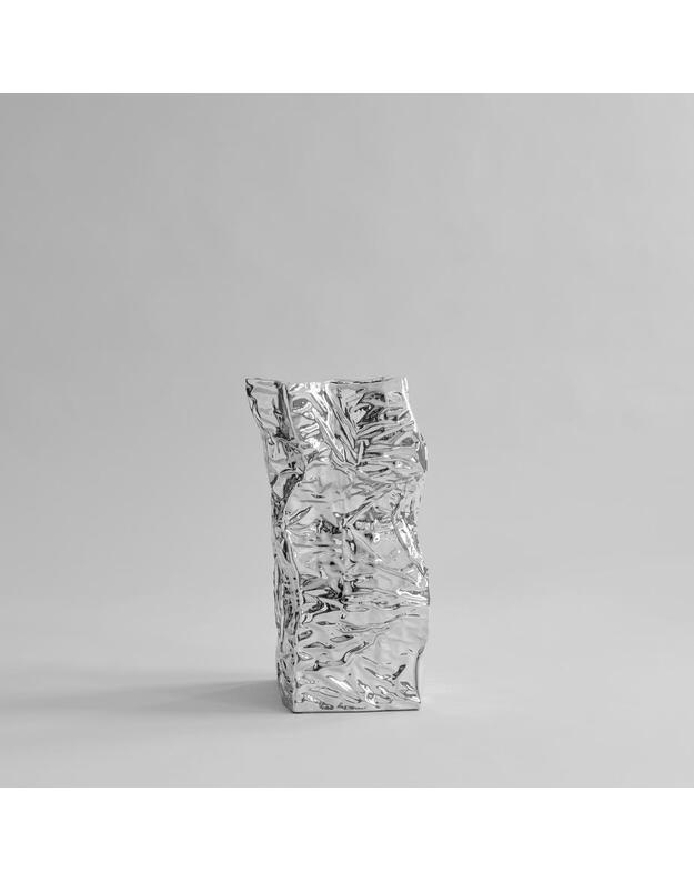 KAMI VASE BIG | Chrome