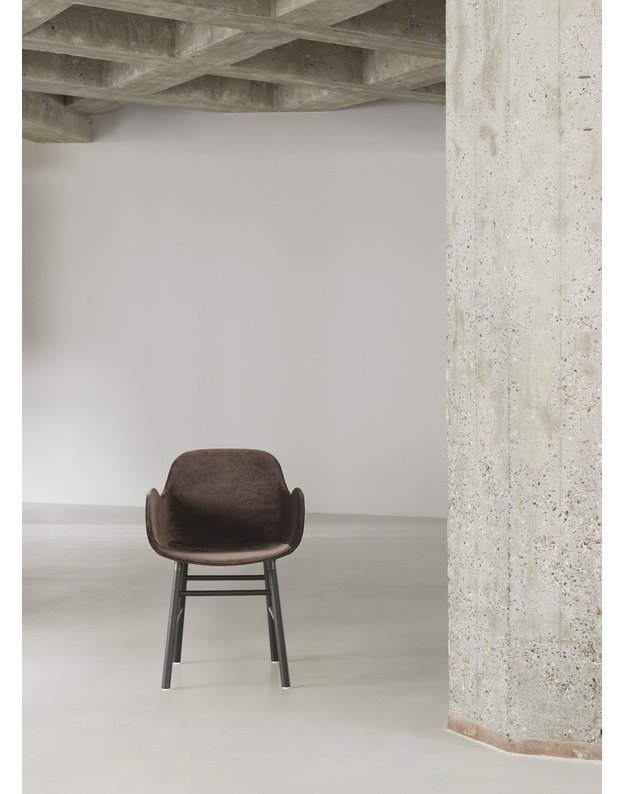 FORM ARMCHAIR WOOD UPHOLSTERY | +colours