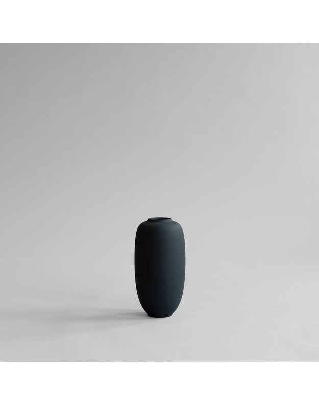 SUNAO VASE SLIM MINI | Black 6