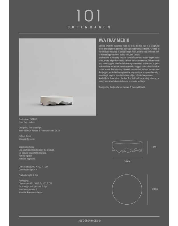 IWA TRAY MEDIO | Birch 5