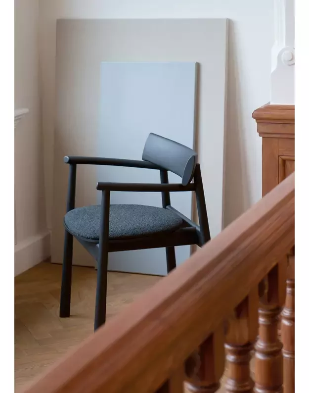 ELIPSA SOFT CHAIR | Black oak 2