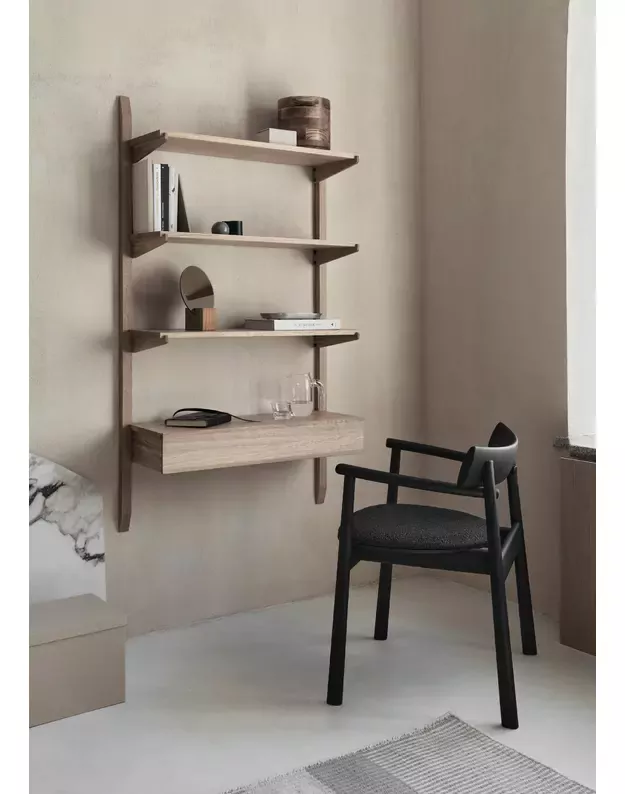 ELIPSA SOFT CHAIR | Black oak 1