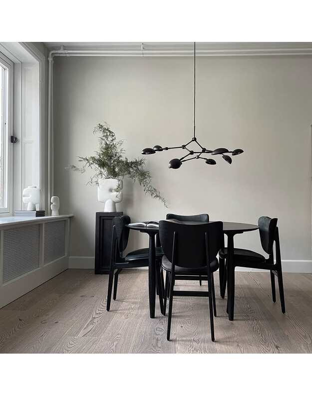 DROP CHANDELIER BURNED BLACK MINI 4