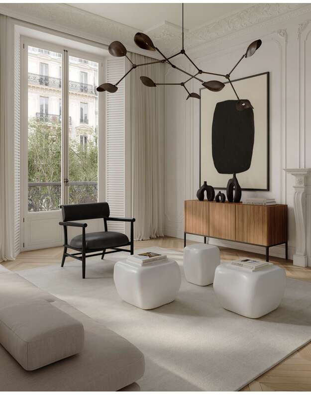 STINGRAY CHANDELIER GRANDE | Bronze 1