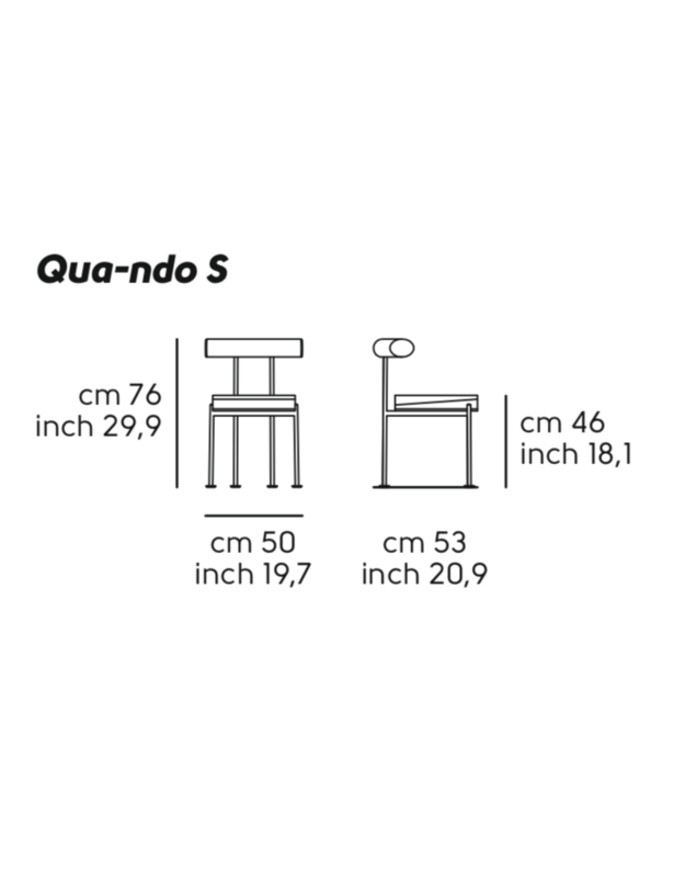 QUA-NDO S CHAIR | +colours 4