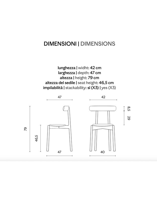 BICE CHAIR | +colours 8